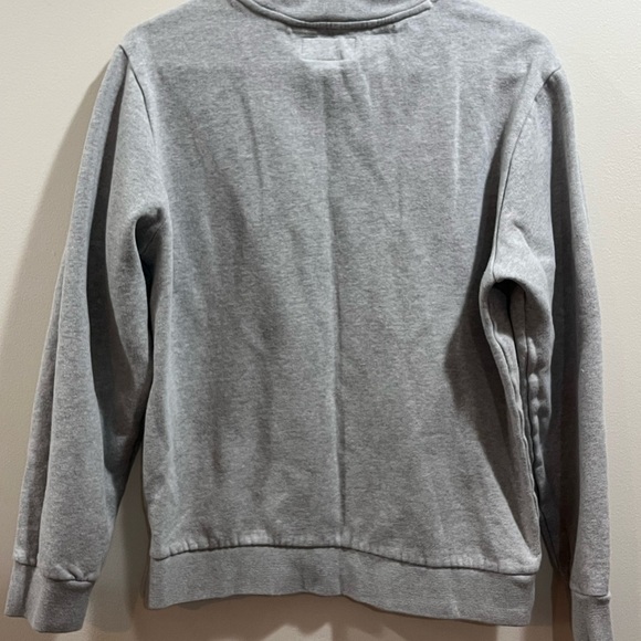 Bonobos Grey Crewneck Sweater Embroidered Skier Apres Ski Men’s Size S - Picture 4 of 4